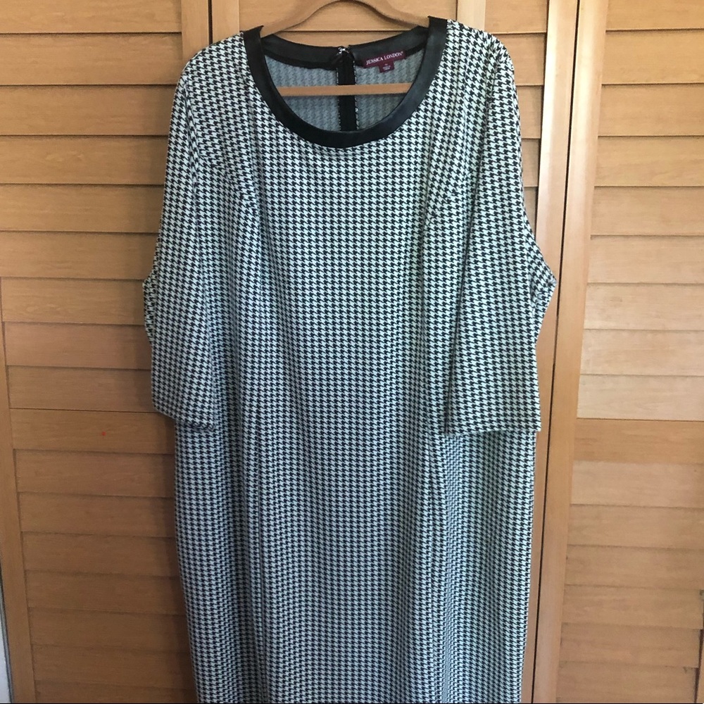 Jessica London Houndstooth Midi